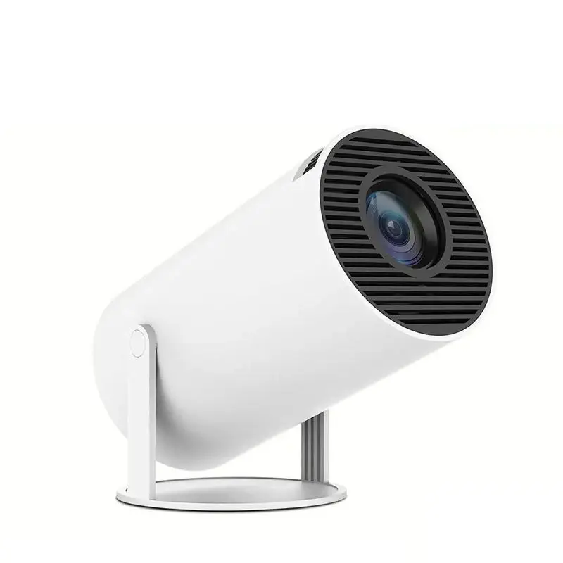Yinzam HY300 Mini Pico Pocketable Projector - 600g, Android 12, HD LCD, High Lumens, 1080P, 3D Built-In, 3D Ready, Wireless, USB, Auto Keystone, Budget-Friendly Outdoor Video Projector, Build-In Audio, Hy300 With Android 12