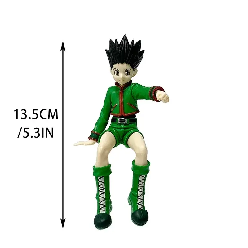 14cm Hunter*Hunter Anime Figure Phantom Troupe Hisoka Action Figure Noodle Stopper Room Decoration Noodle Stopper PVC Model Toys