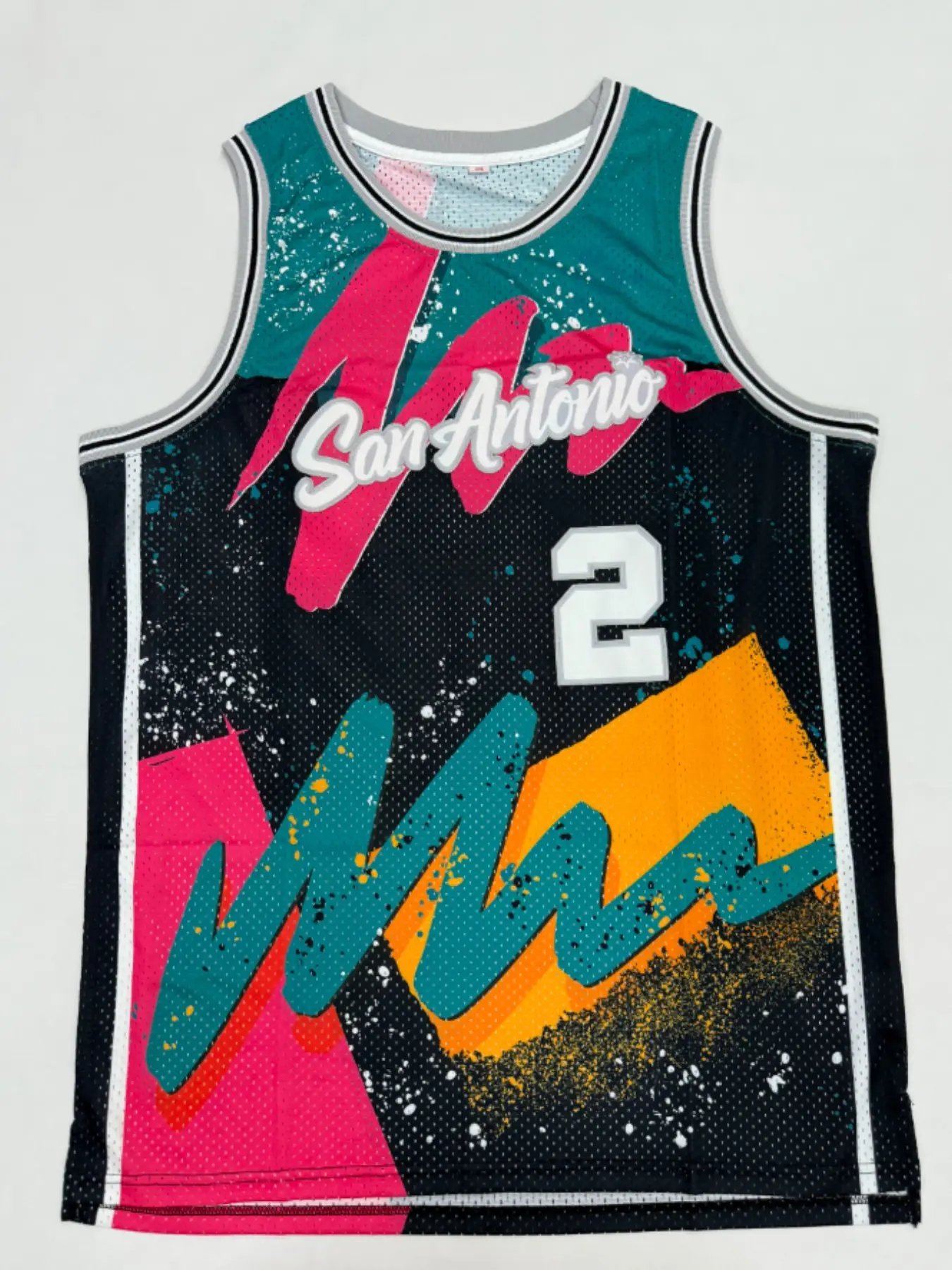 Fashion Embroidered Jersey Mesh Breathable, San Antonio 1, 2, 21, 5 Basketball Jerseys, Victor Wembanyama, Harper, Castle, Duncan
