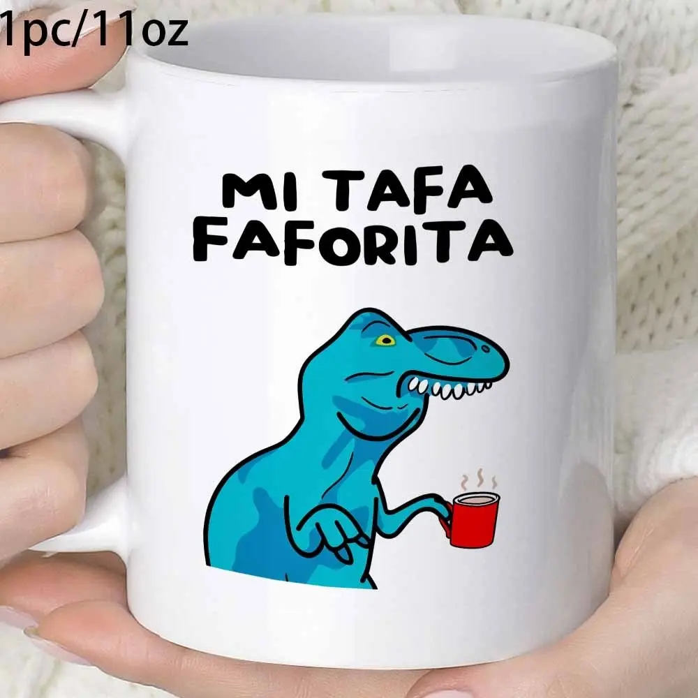 1 Unique Dinosaur T-Rex Coffee Mug, Coffee Cup, Juice Cup, 11 oz, Fun Gift