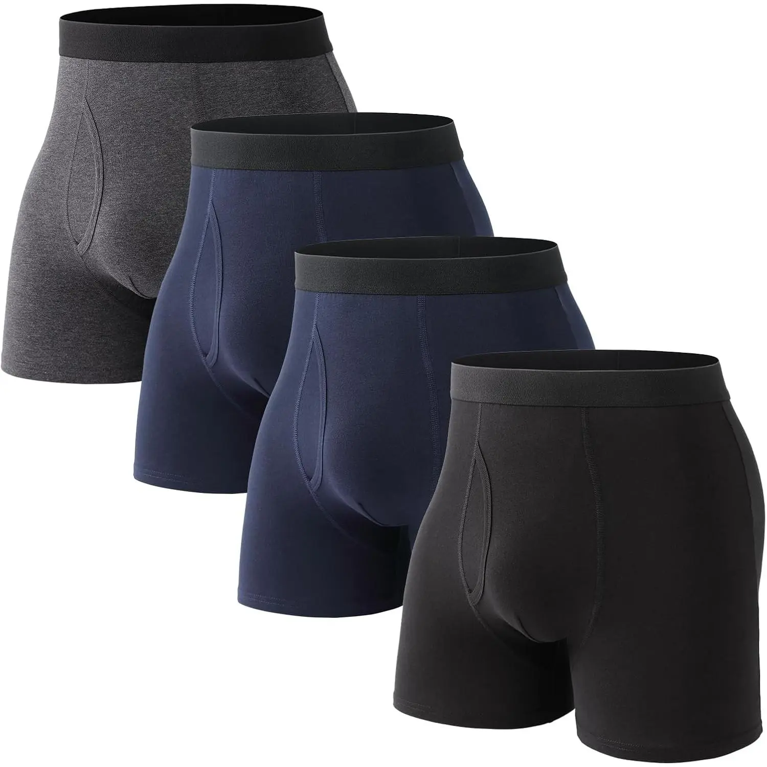 Mens Boxers Shorts Breathable Cotton Underwear Boxers For Men Pack