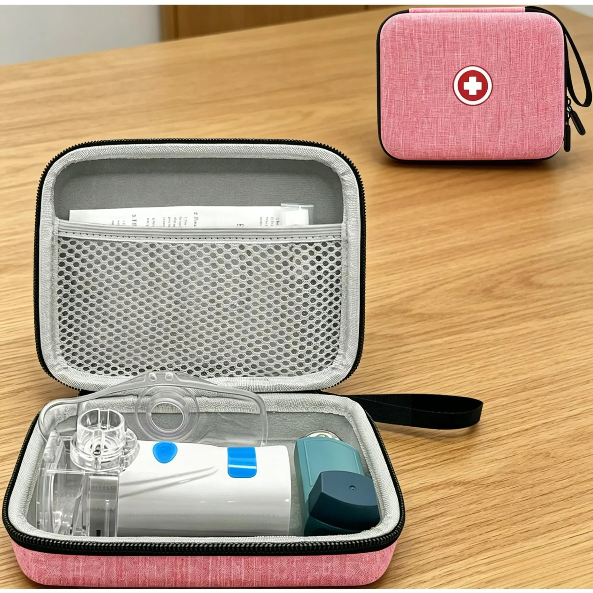 Portable Nebulizer Hard Storage Case, Travel Medical Carry Bag with Travel Accessories –  storage organization[Case Only]