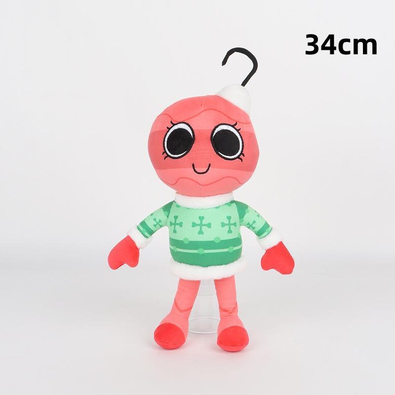 Dandy's World Game Role Pebble Dog Plush Toy Kawaii Cartoon Star-Time Pebble Pretty Present Coal Stuffed Pillow Toy Kids Gifts