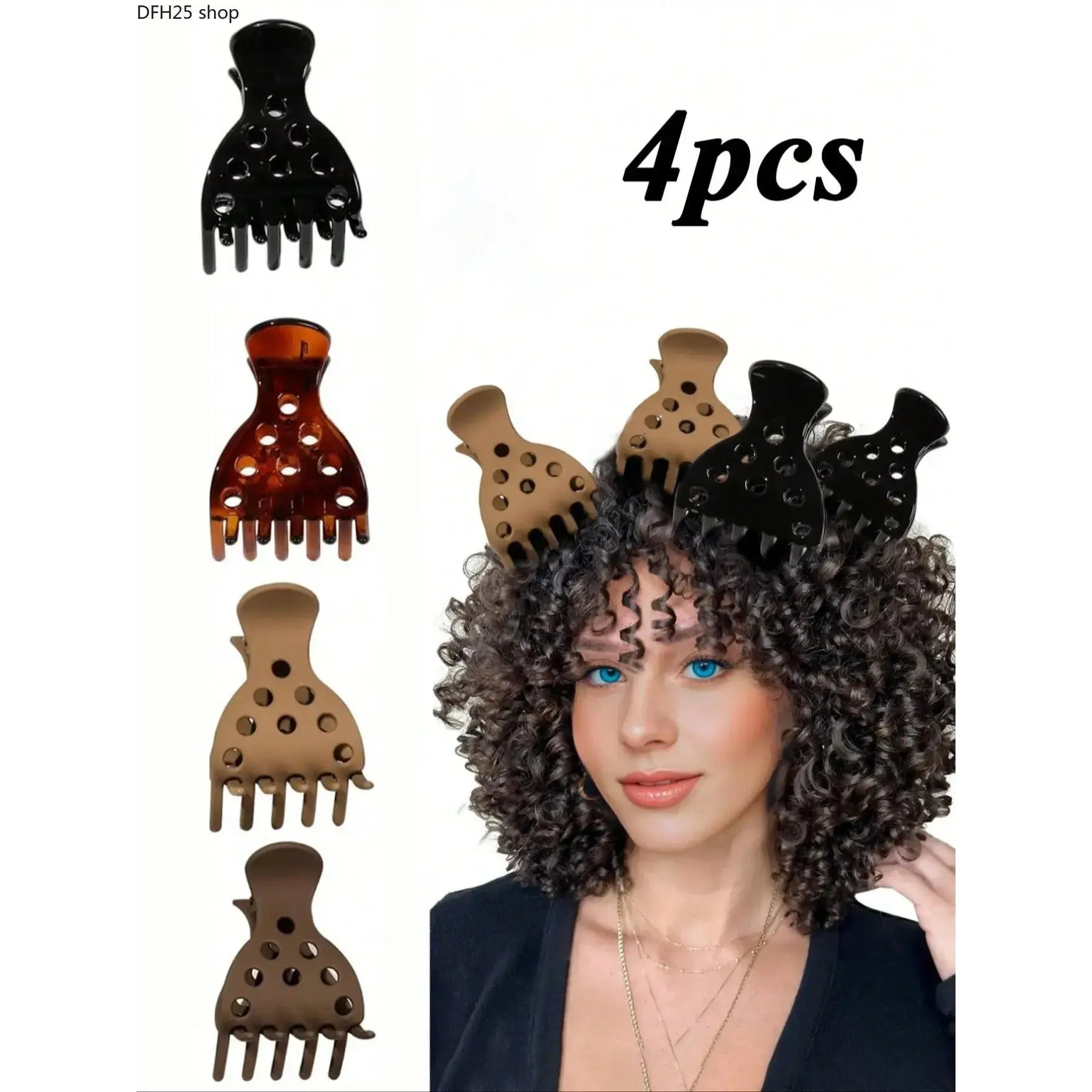 Hair Root Lift Clip for Women, Volume Boost Hair Styling Tool for Curly and Straight Hair, Lightweight Hair Accessory for Everyday Use