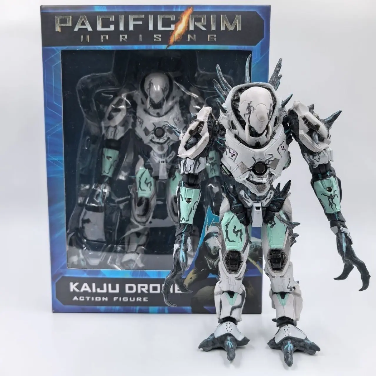 Pacific Rim 2 Mecha Model Ajax Winter Handheld Figure, Jointed Holiday Gift, Desktop Decor, Halloween, Christmas, Party Gift