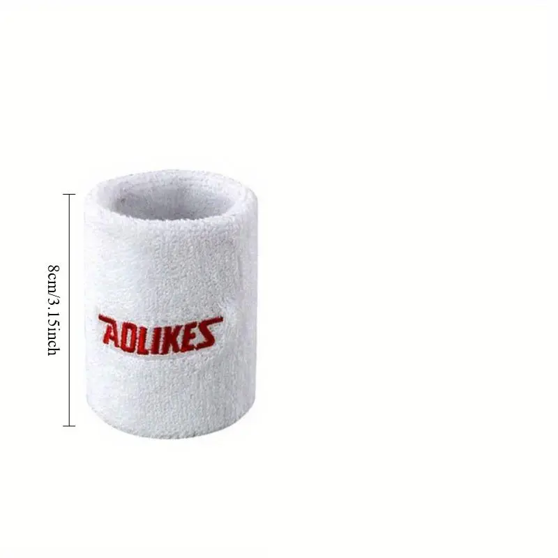 1PC Gym Yoga Cotton Sweat Wristbands Sport Wrist Brace Support Sweatband For Tennis Badminton Running Wrist Band