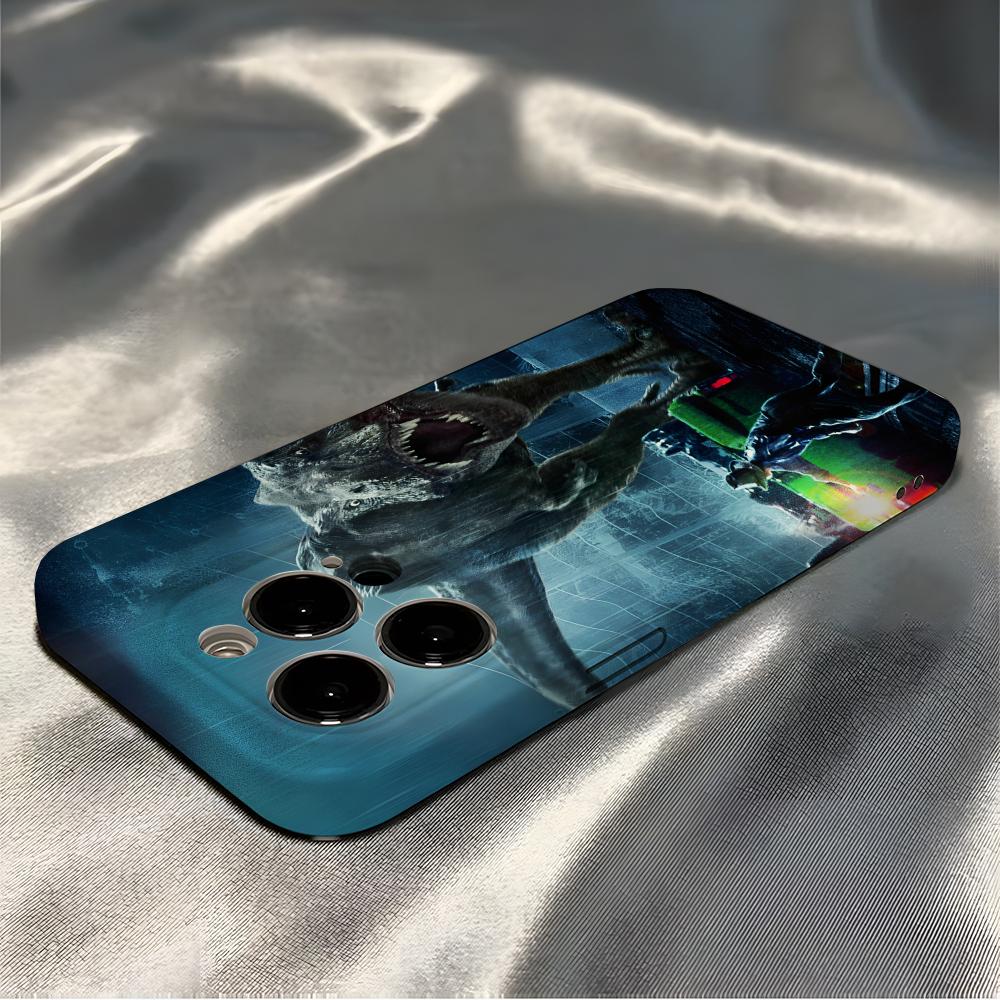 Jurassic Park Phone Case For IPhone 16 17 Pro Max 15 14 13 12 11 Pro11 Mini 2025 16 Glossy HD Film Cover