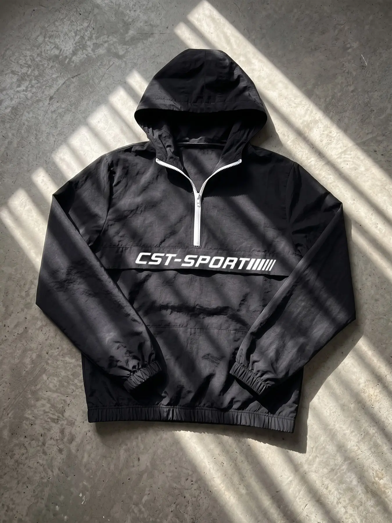 Men's Half-Zip Hoodie for Spring and Fall, 100% Nylon, Lightweight, Breathable and Casual, Unique Letter Print, Perfect for Daily Wear, Gift for Boyfriend, Breathable Hoodies