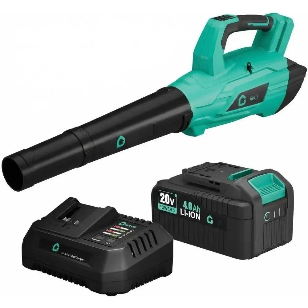 Brushless Cordless Leaf Blower - 750CFM & 250MPH, 20V 4.0Ah Lithium-Ion Battery, Lightweight Electric Blower for Lawn, Patio, Yard, Garden Outdoor Debris Cleanup