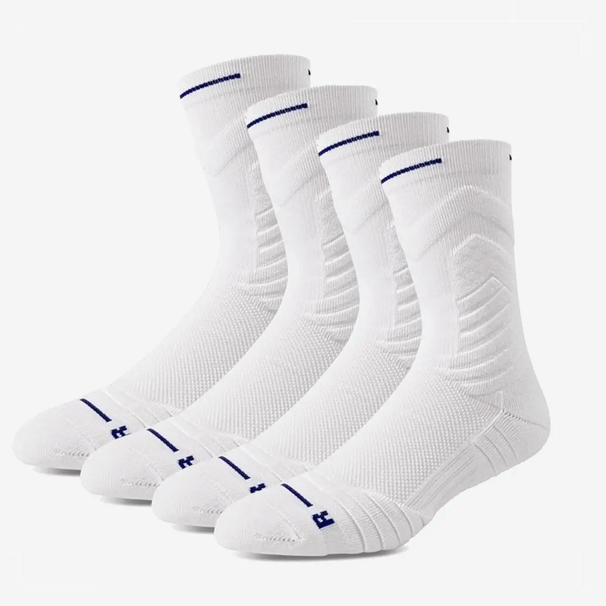 Unisex's Athletic Socks, Athletic Tight Socks, Cushioning Performance Long Socks, Breathable Comfortable Sports Socks for All Seasons, Running socks, basketball socks