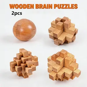 🎯High-difficulty Luban Lock - Tic-Tac-Toe / 15/24 Lock / Ball! 2-pack, stress-relieving & brain-teasing! The "ancient Chinese black tech" loved by both kids and adults! #LubanLock #KongmingLock #BrainTeaser #24Lock #StressRelie