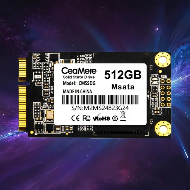 Compact mSATA SSD Storage Drive 128GB 256GB 512GB High Speed Internal Digital Storage For Notebook Desktop Devices