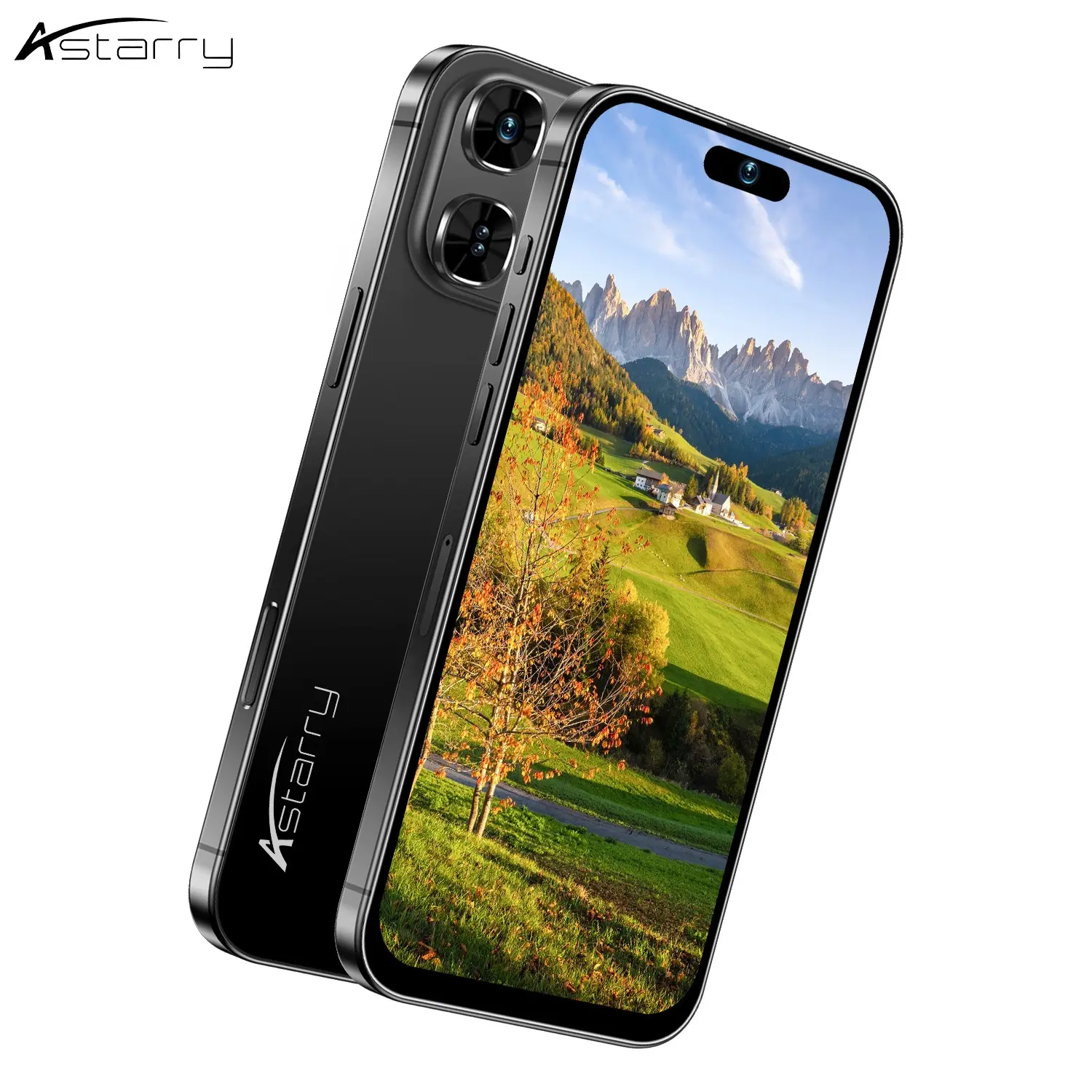 Astarry-17 Pro Max Smartphone, 8-Core Android 12, 6.61-Inch Display, 6gb+128GB, 3500mah Battery, Dual Sim, Bluetooth-compatible, Wi-Fi, Secure Unlock