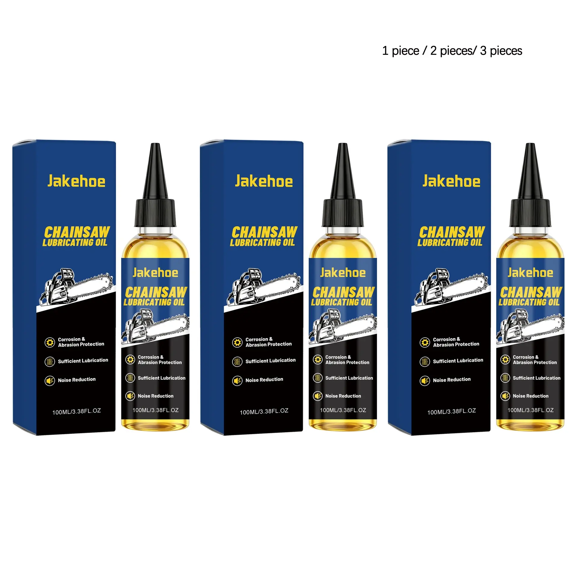 Chain Saw Chain Maintenance Oil 100ML Packings for Industrial and Home Use, Durable Anti-Rust and Uniform Coating for Efficient Chain Protection