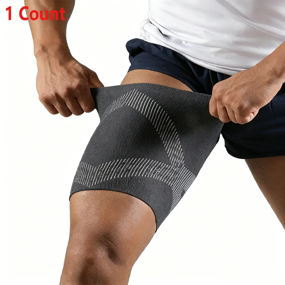 1PCS Thigh Compression Sleeve, Leg Compression Wrap for Running, Fitness