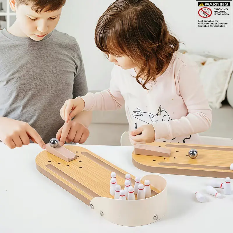 Small Wooden Desktop Billiards Game, Portable Mini Interactive Leisure Toy, Ideal for Daily Use by Students, Fun and Engaging Activity, Wooden Board Games
