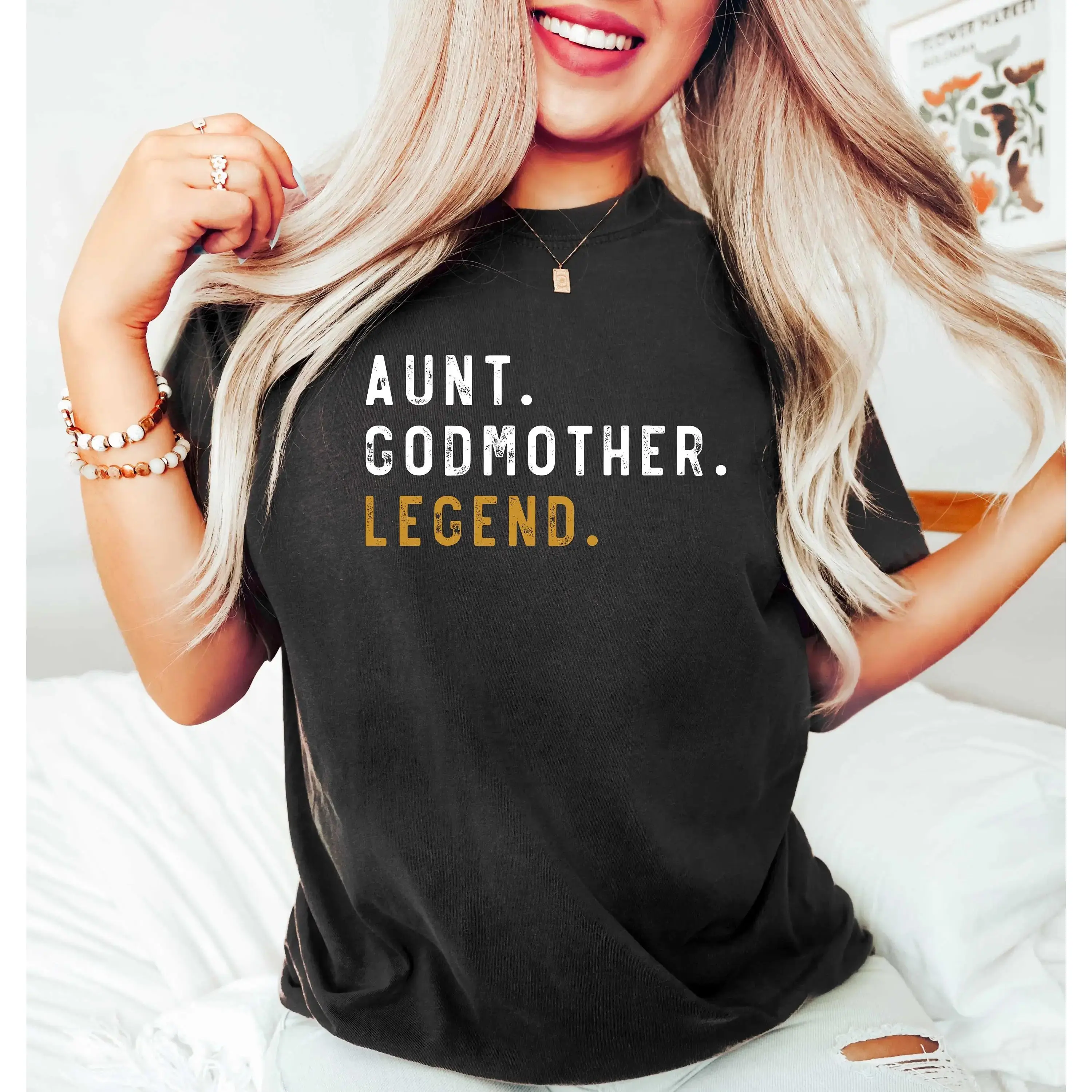Aunt Godmother Legend Sweatshirt, Funny Godparent Sweater Gift, Aunt Gift, Godmother Sister In Law Gift, Godmama Sweatshirts, Baby Shower