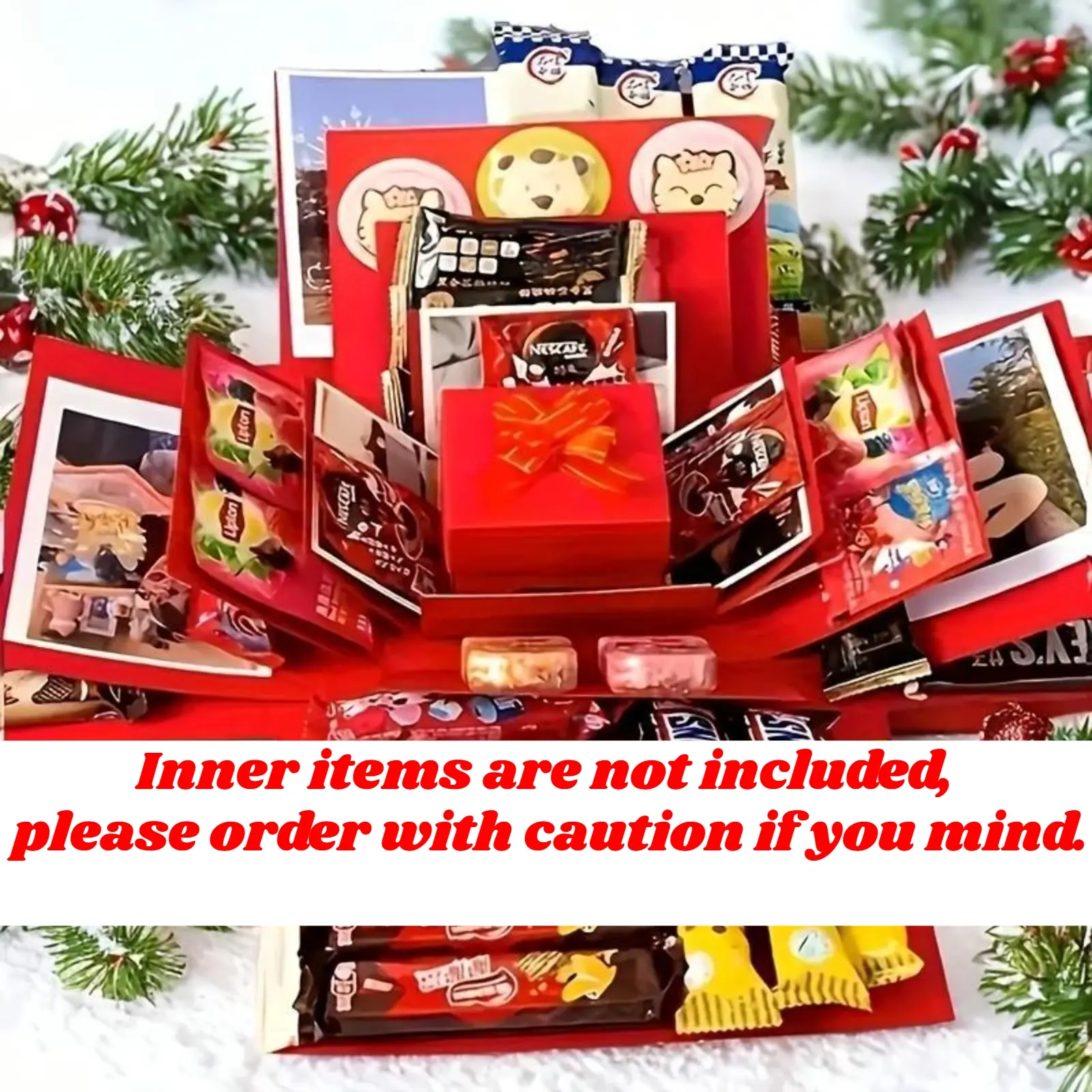 Birthday Gift Box Surprise Explosion Bonbon Candy Wedding Birthday Gift Box, Perfect Packaging for Halloween Christmas Gifts, Snack Boxes
