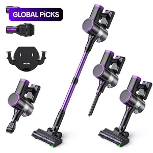 P4 Wireless Vacuum Cleaner, Strong Suction, Ergonomic Design, Dust Detection, Six-Stage Filtration, Large Capacity, Runtime