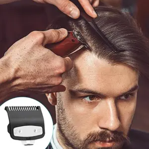 Black Hair Clipper Guide Combs, Barber Shop Tools, Personal Hair Clippers, Styling Design