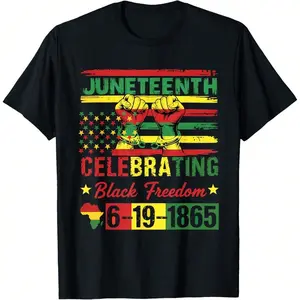 Juneteenth Flag Celebrating Black Freedom Juneteenth 1865 T-Shirt