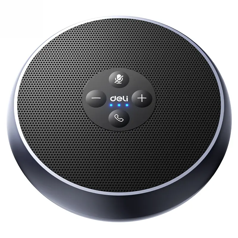 Omnidirectional USB Microphone Speaker - Wireless Audio Device with Smart Noise Reduction, Ideal for Video Conferencing, Remote Work, Home & Office Use