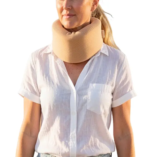 Soft Foam Neck Brace, Adjustable Neck Support for Sleeping – Relieves Neck Stiffness and Tension, Universal Fit Cervical Collar for Daily Home Use