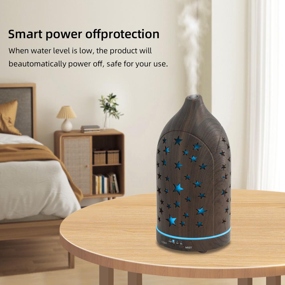 Star Hollow Diffuser  7 Customizable Colors, Whisper Quiet, Safe & Stylish aromatherapist house humidificador  de  aroma lifelines  diffuser
