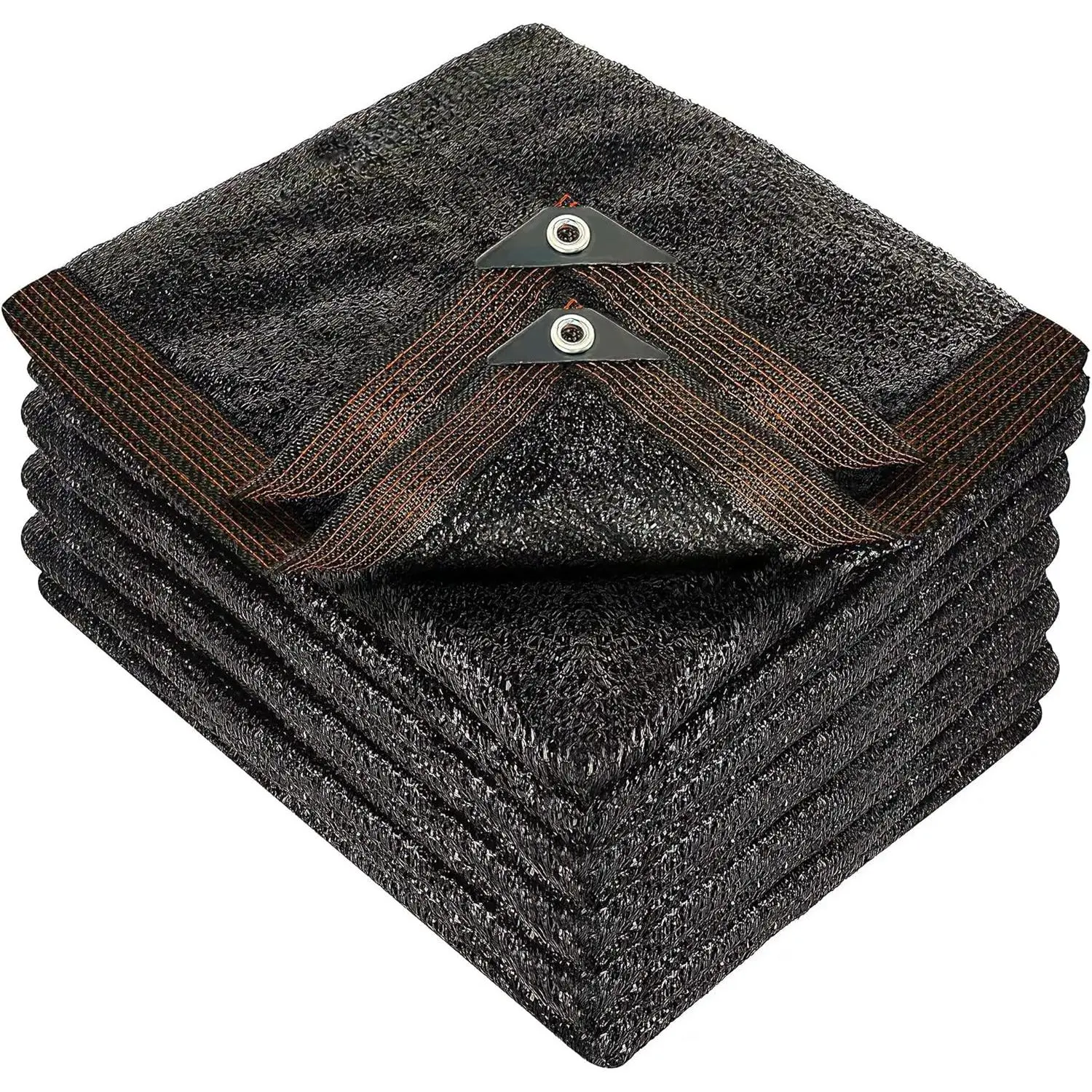 50% Black Shade Cloth, 20x 20 FT Durable Mesh Tarp with Grommets, Garden Sunblock Shade Cloth Shading Antifreezing for Plants Cover, Greenhouse, Barns Kennel, Patio, Tomatoes