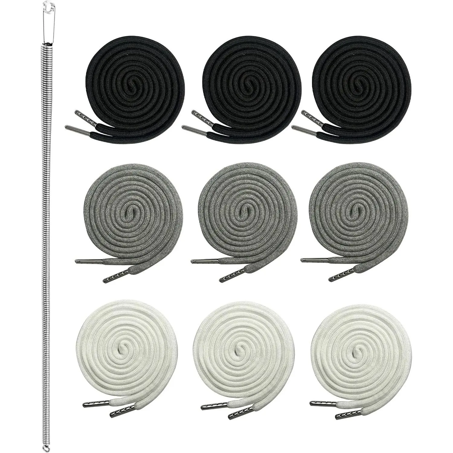 9 Pcs 72 Inch 3XL Replacement Drawstring, Durable Universal Cord for Sweatpants, Shorts, Hoodies and DIY Craft Projects