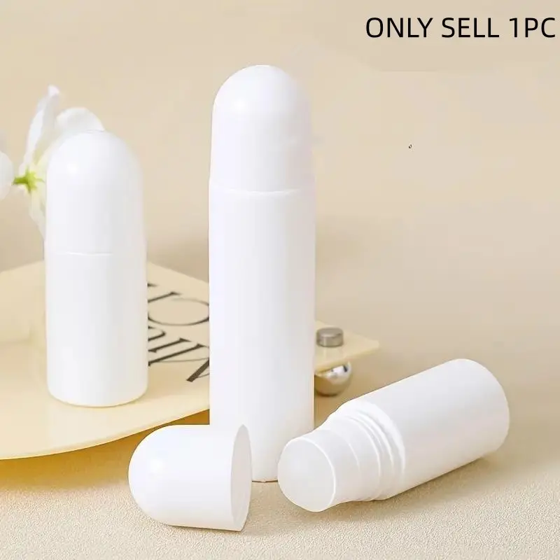 Refillable Rollerball Bottle, Body Skincare Massage Tool, Liquid Dispenser for Lotion Essential Oils, Reusable Cosmetic Rollerball Bottle, Lotion Bottles, Versatile Dispenser Bottle, Plastic Dispensing Bottle, Lightweight