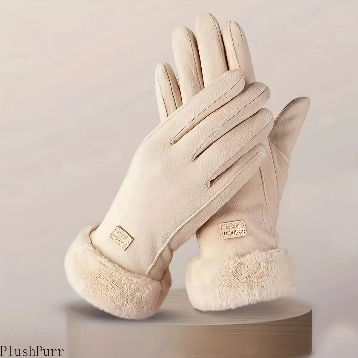 Women's Cold-Hardy Insulating All-Weather Adjustable Windproof Touchscreen Gloves, Thermal Soft Fleece-Lined Winter Gloves with Secure Wrist Strap, Ideal for Outdoor Cycling Hiking Driving, Warm Flexible Women's Gloves Multiple Colors tiktokshopbacktoscho