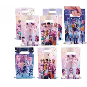 30 PCS Demon Hunters Party Pack Demon Hunter Party Decoration Candy gift Bag Packaging Baby Shower Demon Hunter Party Favor Birthday Party Wedding