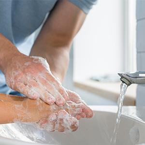 Soap Dispenser - 2 Pack, 18 Oz Antique Design Thick Glass Hand Soap Dispensers; with 304 Rust Proof Stainless Steel Pump, 6Pcs Clear Stickers, for Kitchen, Bathroom - Silver