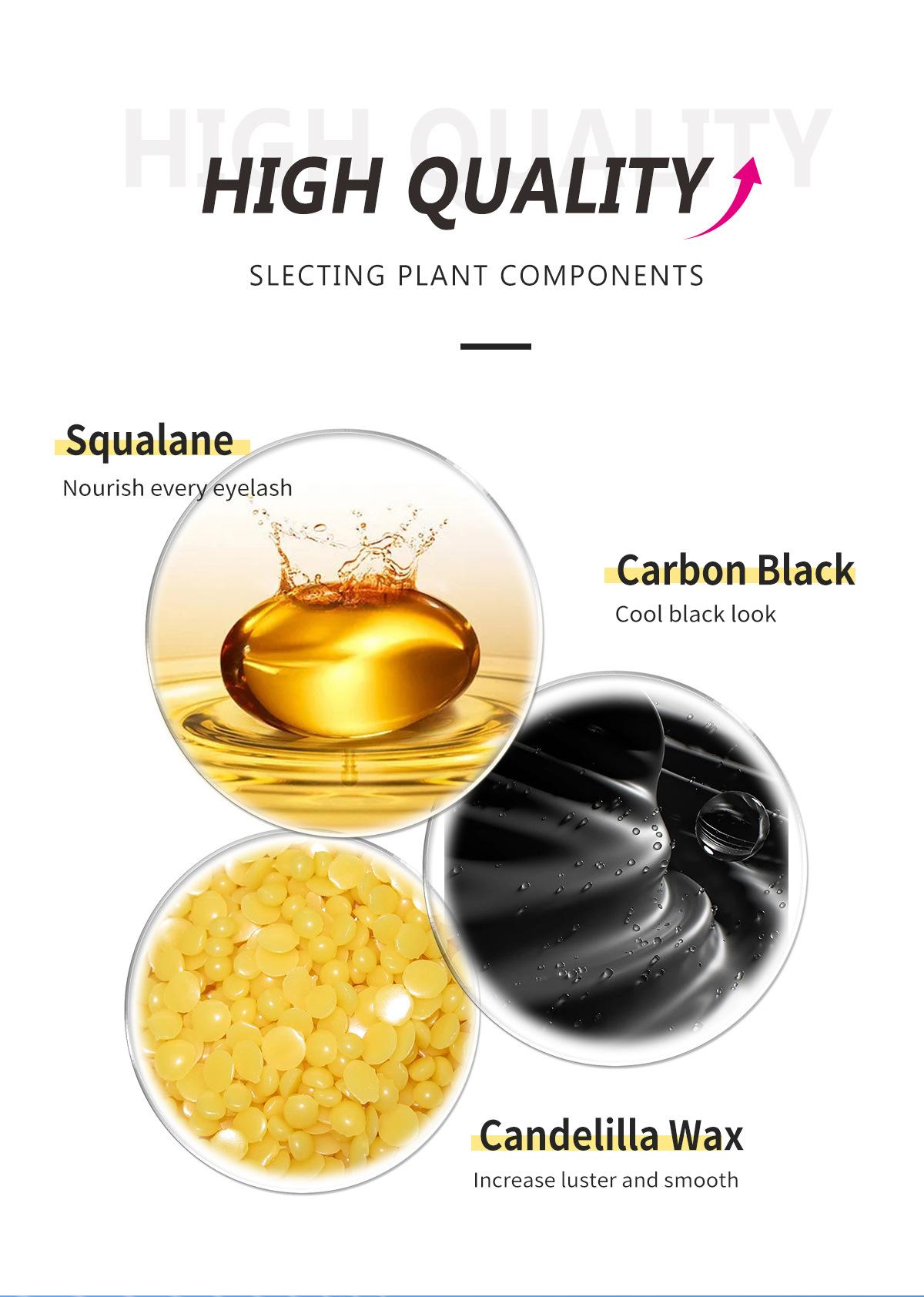 Bob Lengthening Mascara is waterproof, non-smudging, thick, curling, long-lasting, natural, and suitable for daily eyelash base makeup