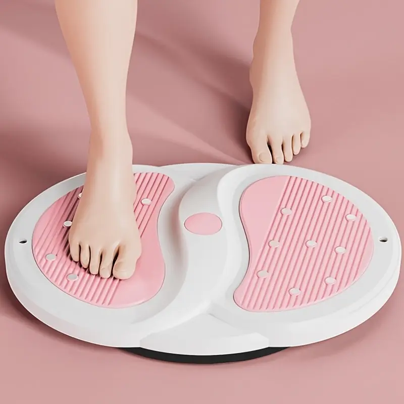 1pc 3D Exercise Yoga Twist Board with a Maximum Load Capacity of 396 Lbs - A Lazy Person's Fitness Tool That Helps You Tone Your Abs While Lying Down. An Essential Waist Twisting Disc for Office Workers