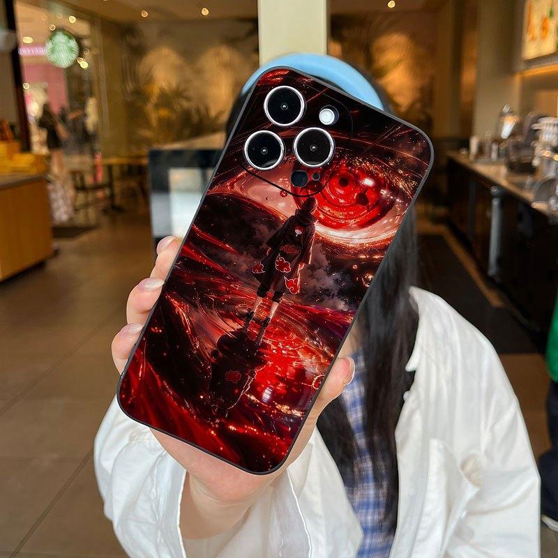 MF cartoon anime Case for iPhone 17 Pro Max 16 Plus 15 14 13 12 11 Air E Pattern Anti-Scratch Shockproof Soft Silicone Protective Cover