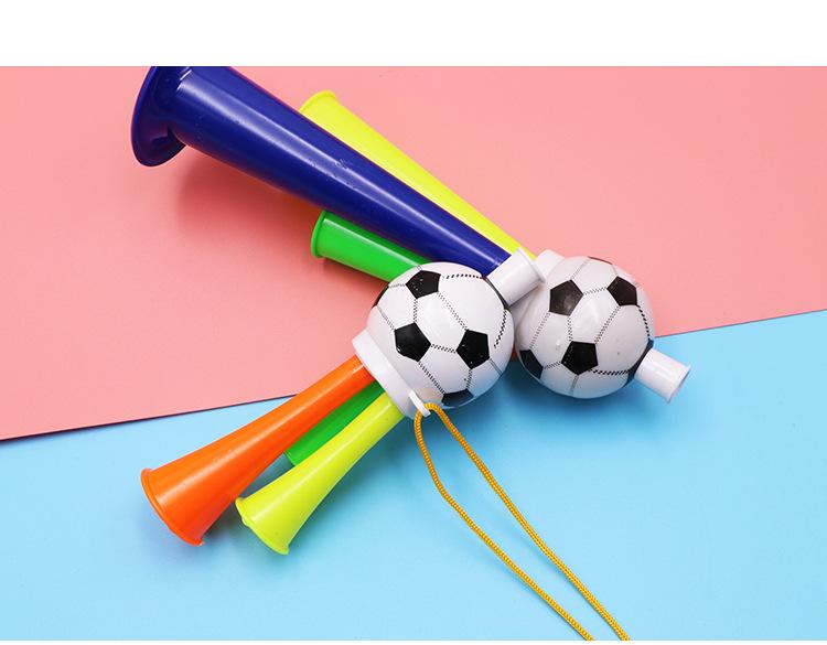 Football horn World Cup cheering props three-tone horn sports meet horn toy football horn