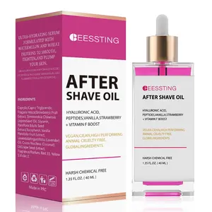 Soothing Botanical Aftershave Oil with Jojoba, Coconut & Lavender – Calms and Softens Post-Shave Skin