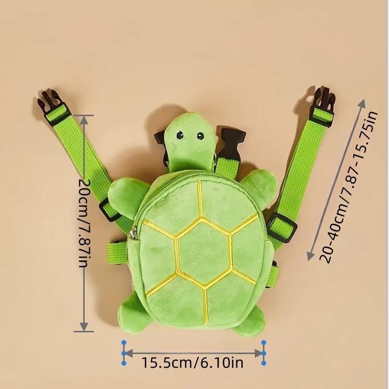 Cute Turtle Design Backpack for Carrying Pets Stuff & Snacks, Lovely Dogs Backpack for Outing Hiking Travelling, Pet Going Out Traction Chest Back Bags, Animal Carrier