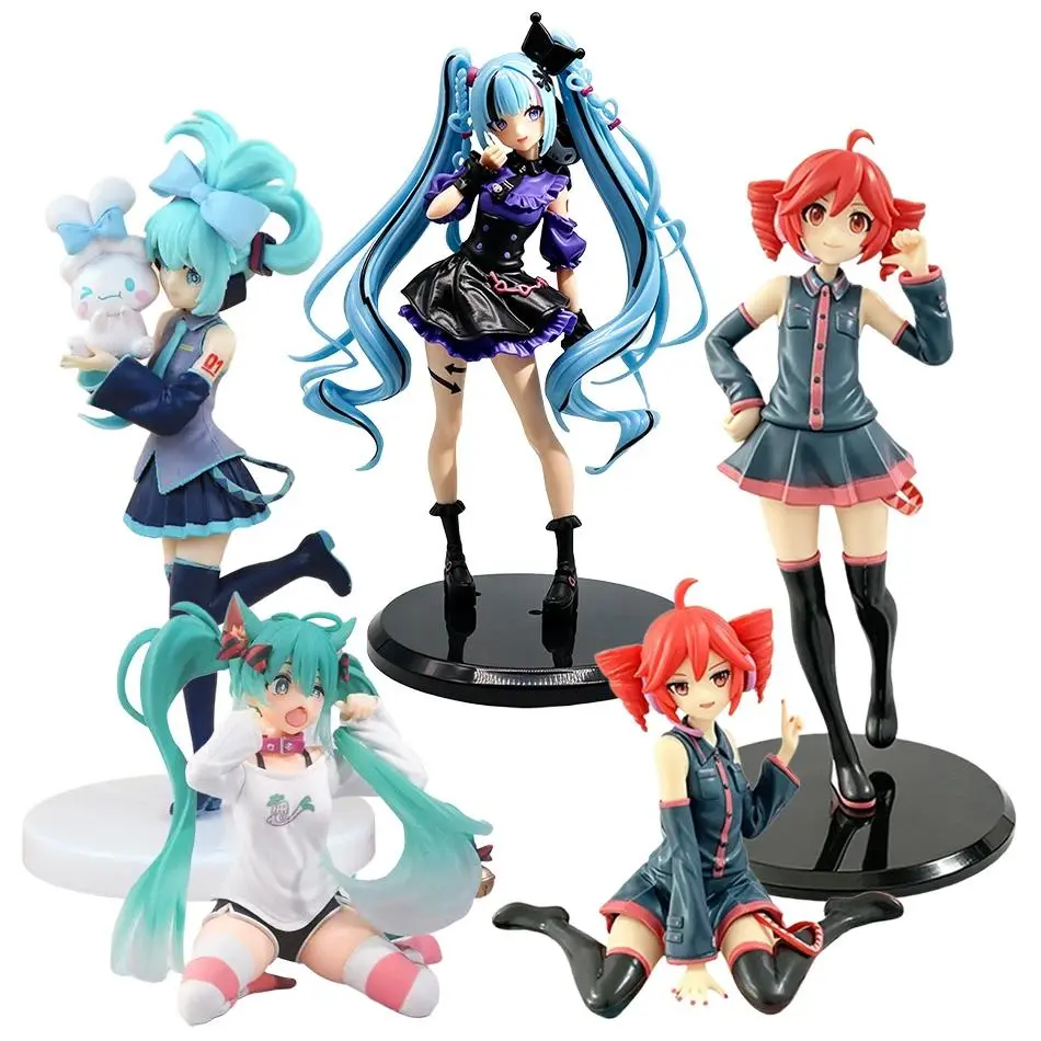 New MIKU&TETO Multiple Models Furyu Hatsune Miku Anime MikuTry-iT Figure Action Figurine Model Figuarts Collector Toys Deco