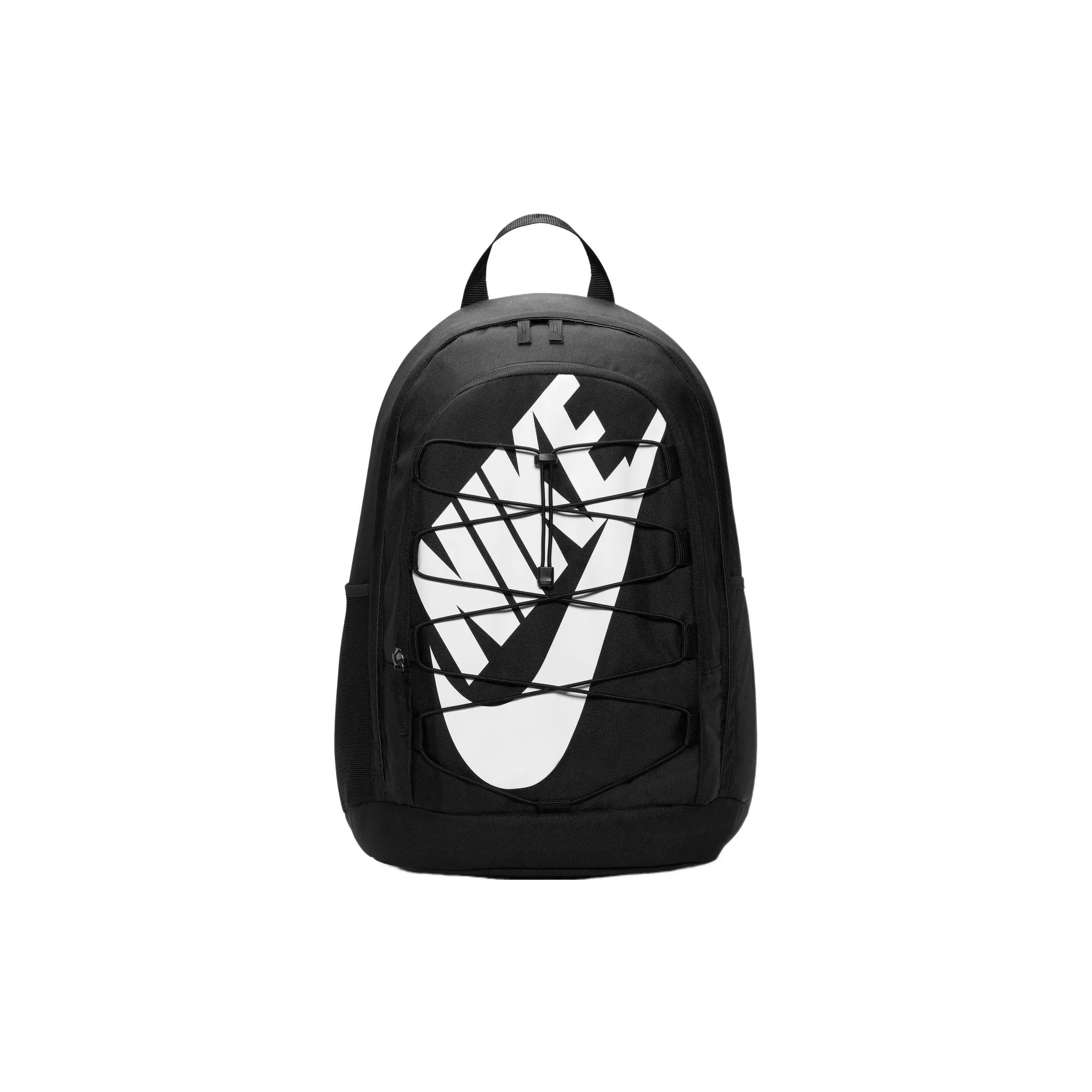 Nike Hayward Lace-Up Backpack with Large Logo – Unisex Casual Style in Black
