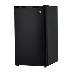 3.2 Cu.Ft Mini Fridge with Freezer, Compact Single Door Refrigerator, Adjustable Temperature Control, Energy Efficient, Mini Fridge for Bedroom, Dorm, Office