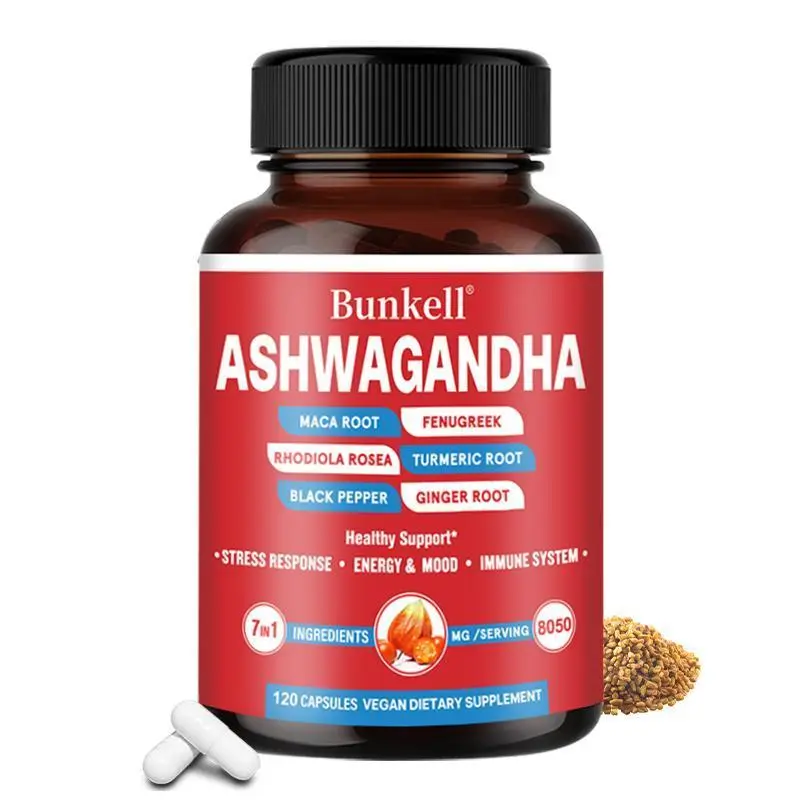 Bunkell South African Health Supplement - Supports Energy, Endurance, Vitality - 120 Capsules