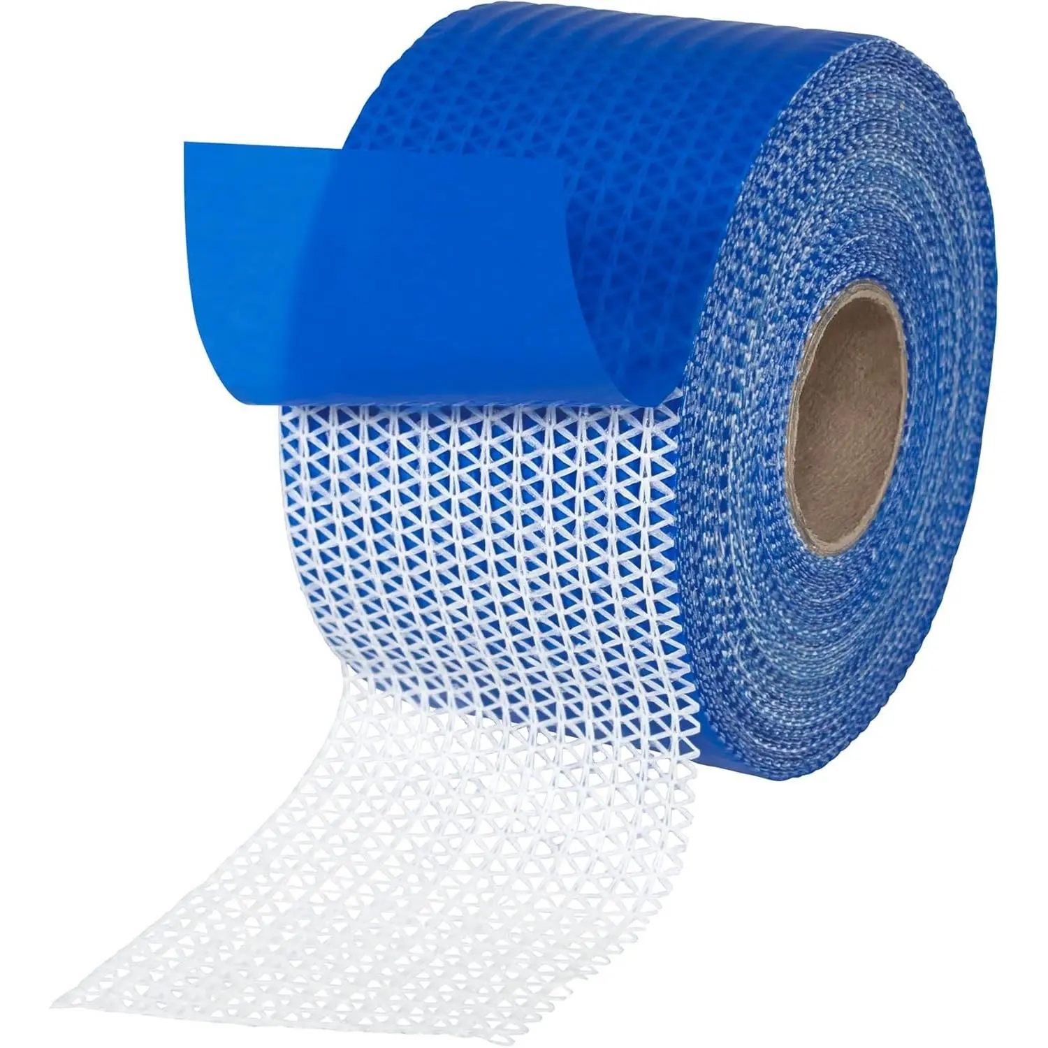 50-580 Roll of Indoor Traction Anti-Slip Gripper Rug Strip Tape for Small Rugs, 2-1/2” x 25 ft, Blue