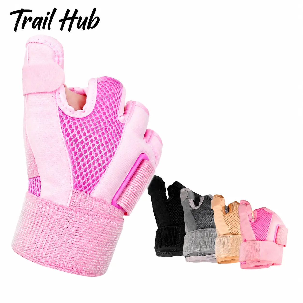Lightweight Breathable Thumb & Wrist Support Brace for Basketball Players - Adjustable Compression, Targeted Joint Stabilization, Ventilated Mesh Panels, Ergonomic Fit to Boost Mobility, Cut Strain, Aide Injury Prevention, Joint Support
