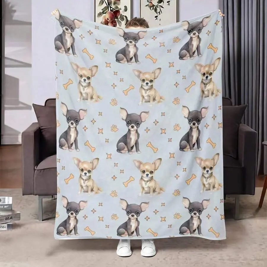 Teddy Print Cartoon Flannel Blanket - Polyester Soft Fabric, Breathable, Multi-Size Room Decor for Living Room Sofa, Bed - Ideal for Birthday, Christmas Souvenirs, Home
