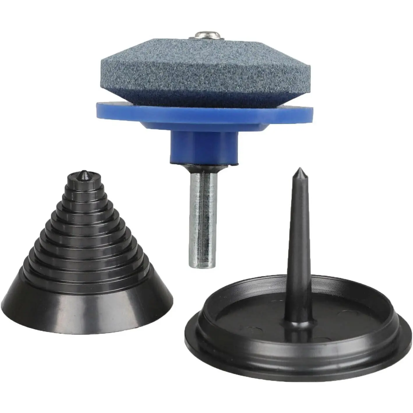 Lawn Mower  Sharpener for Drill and Lawn Mower  Balancer Set Fit for Lawn Mower Tractor Garden Tools