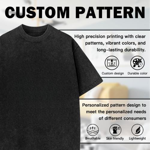 Washed T-shirt, 100% cotton, double-sided printed design Michael king of Pop Fan Art T-Shirt Michael Jackson T-Shirt