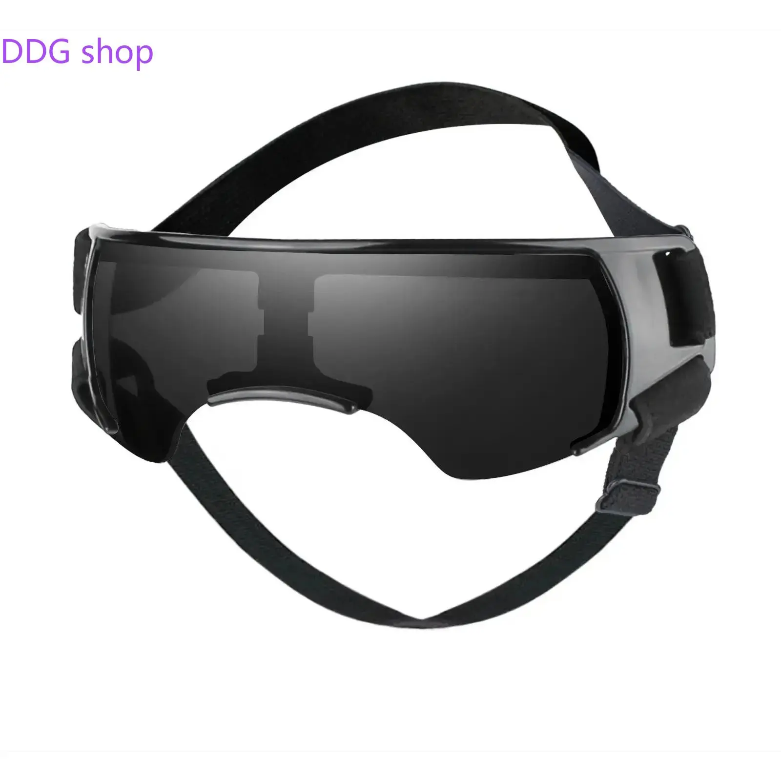 Plastic Adjustable Frame Small Pet Goggles - UV400, Windproof, Anti-Fog Pet Sunglasses Accessories, Ideal for Outdoor Riding & Skiing Activities